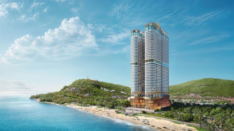 Fivestar Poseidon tọa lạc vị trí lý tưởng, có view hướng biển