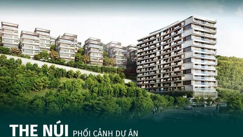 Mặt bằng tổng thể của The Núi Vũng Tàu